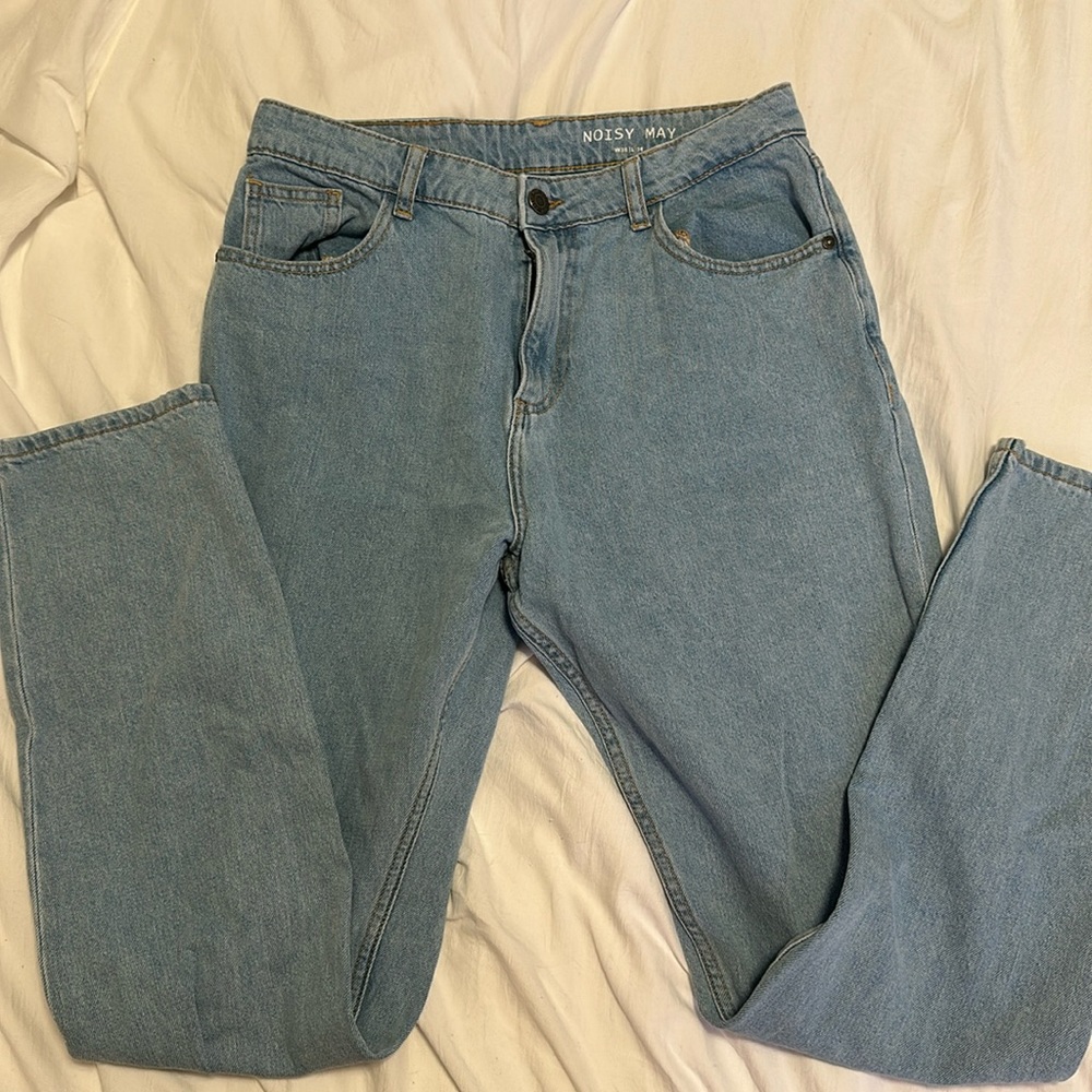 3/$30 Noisy May Straight Leg High Waist Jeans 30x36